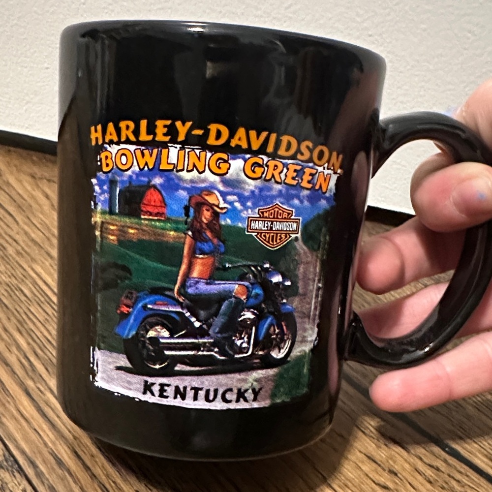 Harley-Davidson Bowling Green Kentucky Black Mug